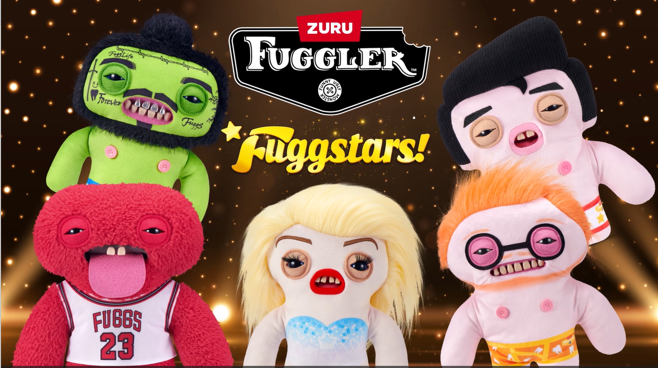 Amazon.com: Fuggler Fugg Stars 9-Inch Plush Toy (Rhymer Mcslimer